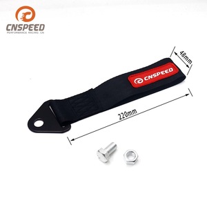 Correas de remolque CNSPEED, gancho con anillo en D de poliéster, cuerda de remolque universal para carreras de coches YC101109 - Product Image 3