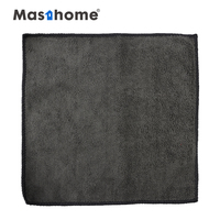 Serviette en microfibre maillée SGS 40x40cm, chiffons en microfibre sans peluches, chiffon de nettoyage magique, serviette de séchage pour voiture, chiffons de nettoyage