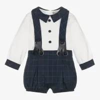 Gentleman Jungen Kleidungs sets für Jungen Klassische Hemden und Shorts 2 Stück Vintage Kinder Kunden spezifische Stile