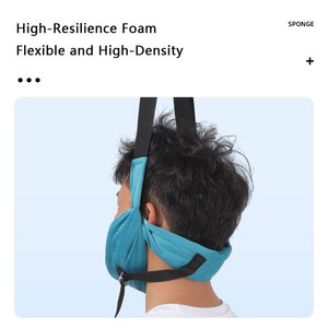 Nuovo Supporto Portatile <span class=keywords><strong>per</strong></span> Trazione del Collo <span class=keywords><strong>da</strong></span> Interno <span class=keywords><strong>per</strong></span> Barra <span class=keywords><strong>per</strong></span> <span class=keywords><strong>Trazioni</strong></span>, Sospensione e Allungamento del Collo - Product Image 3