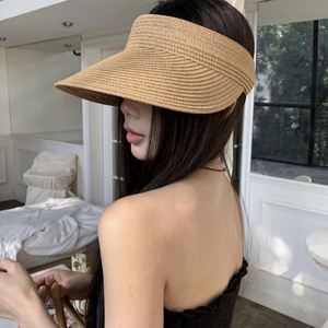 Gorra con Visera de Paja de Poliéster con Logotipo Personalizado para Regalos Promocionales de Nuevos Negocios - Product Image 1