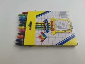 Hot Bán 12 Màu Sáp Bút Chì Màu Với ASTM EN71 Không Độc Hại Bút Chì Màu Cho Trẻ Em Bình Thường Chất Lượng 8.8X0.8cm Crayon - Product Image 5