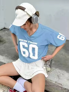 Custom Retro <b>Hip</b> Hop Oversized Short Sleeve Football Jersey Training Sport American Mesh Boxy Quick Dry Men - Product Image 2