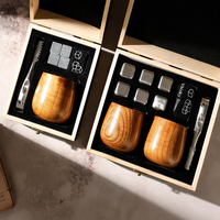 Chopes à bière vintage en bois écologiques - Accessoires de bar pour la maison, les mariages et le camping