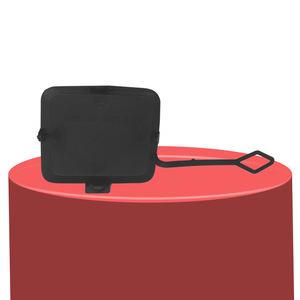 Couvercle de crochet de remorquage pour pare-chocs arrière Bmw X3 F25, paire en matériau ABS pour modèles 2011 2014, 51127272415 - Product Image 2