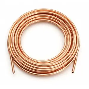 Tubo de cobre para enfriador de aire acondicionado, bobina aislante, 22mm