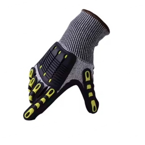 Gants de travail anti-coupures à usage général, enduits de nitrile, résistants aux coupures, anti-vibrations, antistatiques, gants de sécurité - Product Image 2