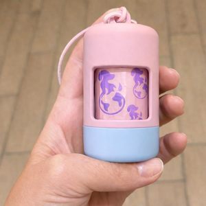 Dispensador de Bolsas para Desechos Huamaohengchun con Revestimiento Suave al Tacto de Primera Calidad |   Abertura de dispensación ampliada, elegante diseño de bloques de color - Product Image 2