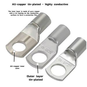 Đầu nối điện bằng đồng thau mạ thiếc, loại thùng mở, dùng cho cáp năng lượng mặt trời và ô tô SC25-8 SC35-10 - Product Image 5