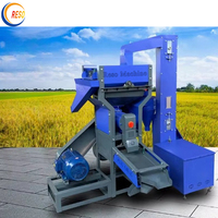 Rectifieuse de balle de riz Moteur diesel commercial complet de petites fraiseuses de riz