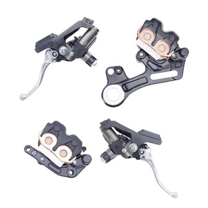 Kit d'assemblage <span class=keywords><strong>de</strong></span> <span class=keywords><strong>frein</strong></span> à disque hydraulique avant et arrière pour Surron Ultra Bee, rotor <span class=keywords><strong>de</strong></span> 240 mm, étrier CNC pour moto électrique tout-terrain - Product Image 2