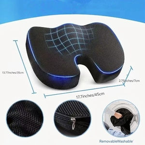 Lulu an Chair Seat <strong>Cushion</strong> Seat Pad Orthopedic Ergonomic <strong>Memory</strong> <strong>Foam</strong> Gel Pressure Relief Outdoor Car Seat <strong>Cushions</strong> - Product Image 2