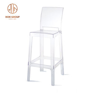 Chaise fantôme transparente en plastique acrylique, mobilier <span class=keywords><strong>Victoria</strong></span> du milieu du siècle, pieds hauts pour événement, fête de mariage, vente en gros - Product Image 4