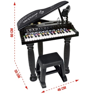 Jouet musical <span class=keywords><strong>Piano</strong></span> 37 touches Enfants Jouet musical multifonctionnel Orgue électronique Clavier avec microphone et connexion téléphonique - Product Image 5