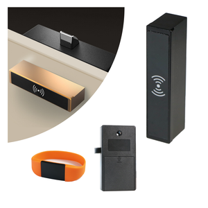 Vuông Cao An Ninh Keyless Điện Năng Thấp Nhôm Tủ <span class=keywords><strong>Swipe</strong></span> Khóa Nhanh Mở Khóa Thông Minh Mini Điện Tử Locker Khóa - Product Image 1