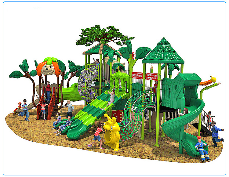 Customized High quality children school commercial outdoor games playground equipment