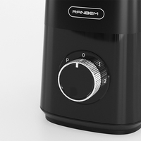Licuadora de Mesa Eléctrica RANBEM Automática de 2 Velocidades Variables, 500W, 6 Cuchillas de Acero Inoxidable y Plástico, 1500ml, para Smoothies