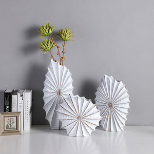 Eleganza Fine matrimonio centrotavola decorazione Vintage bianco decorazione per la casa vasi di fiori nordici - Product Image 2