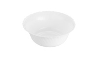 Ensemble complet de table en verre opale blanc neige de Fampal pour les tables familiales modernes