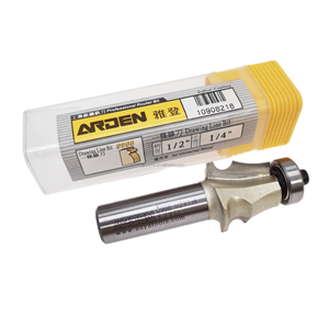 Fraise à rainurer en V à queue droite de 6 mm, en carbure revêtu d'étain, 30 dents hélicoïdales, pour défonceuse à panneaux de menuiserie, ODM/OEM - Product Image 1