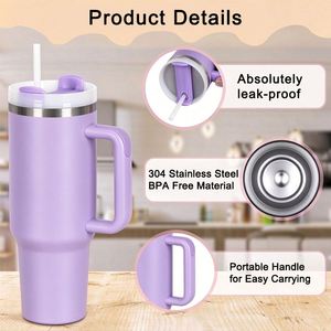 Bouteille isotherme moderne en acier inoxydable de 40 oz, anti-fuite, pour eau froide 24h, idéale pour les voyages (vente en gros) - Product Image 5