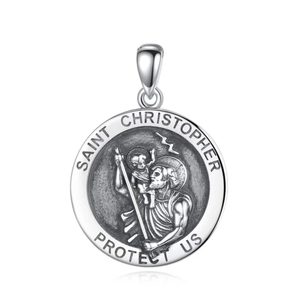 Collana con lettera in madreperla, nome personalizzato, medaglia religiosa con <span class=keywords><strong>San</strong></span> Michele Arcangelo, ciondolo per uomo e donna - Product Image 2