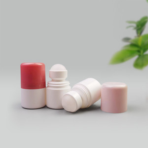 Flacone Roll-on in Plastica PE da 30ml 50ml con Coperchio Personalizzato per Olio Essenziale Viso e Uso Cosmetico 1oz 1.66oz - Product Image 3