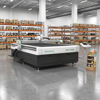 Machine de découpe CNC à couteau oscillant pour panneaux KT, panneaux en mousse, signalétique publicitaire