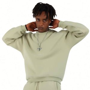 H5583 Sudaderas de Alta Calidad, Bajo MOQ OEM, Personalizadas, 345 Gsm, Mezcla de Algodón, para Hombre y Mujer - Product Image 4