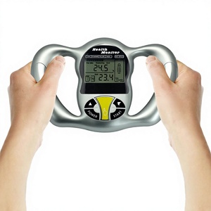 Tragbarer Handgehaltener <span class=keywords><strong>BMI</strong></span>-Körperfettanalysator Digitaler Biometrischer Impedanz-Körperzusammensetzungs-Monitor Fettabbau-<span class=keywords><strong>Tester</strong></span> - Product Image 1