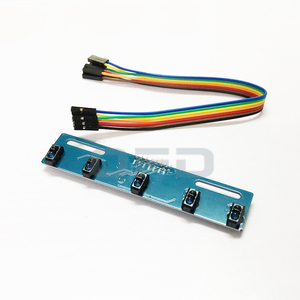 HW-871 IR Hồng ngoại cảm biến phản xạ TCRT5000 5 kênh cảm biến hồng ngoại dòng theo dõi cảm biến mô-đun HW-871 - Product Image 2