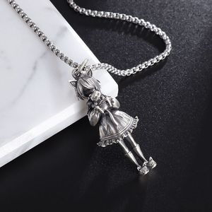 Collana pendente in lega per maglia da uomo di bellezza Vintage da donna - Product Image 4