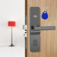 Cerradura Electrónica Inteligente para Hotel OEM, Tarjeta M1 RFID, Cerradura de Puerta Eléctrica sin Llave con Software de Gestión Gratuito