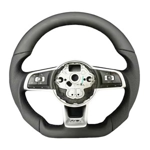 Volant de direction sport en cuir OEM en gros pour Volkswagen VW <span class=keywords><strong>Golf</strong></span> MK7 GTI GTD GTE <span class=keywords><strong>E</strong></span> - Product Image 1