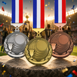 Medallas Deportivas de Metal Fundido a Presión en Oro, Plata y Bronce, Diseño Personalizado, OEM/ODM, 1 Pieza MOQ, Suministro Directo de Fábrica, Venta al Por Mayor LY - Product Image 6