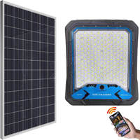 Projecteur solaire LED carré/rectangulaire marron foncé pour caméra CCTV, série B03H, 30Ah, 42Ah, 50Ah, 200W, 400W, 600W, 1000W, certifié RoHS CE