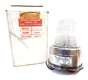 NUEVA LUZ ESTROBOSCÓPICA STM1-C DE NORTH AMERICAN SIGNAL COMPANY, 220V, 8/16 I/O, MEMORIA EPROM/EPPROM - Product Image 1