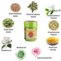 Inhalateur Nasal Traditionnel Thaïlandais OEM à Double Orifice, à Base de Plantes Aromatiques, Menthol et Camphre, Rafraîchissant, Format Voyage, avec Bouchon Smilel