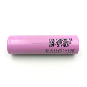 <span class=keywords><strong>Samsung</strong></span> 100% d'origine INR18650 35E 3.6V 3500mAh batterie rechargeable au lithium-<span class=keywords><strong>ion</strong></span> <span class=keywords><strong>10A</strong></span> décharge de <span class=keywords><strong>SAMSUNG</strong></span> <span class=keywords><strong>18650</strong></span> 35E