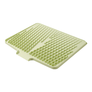 Modern Rectangle Plastic Non-Slip Kitchen Dish <b>Mat</b> Green - Product Image 4