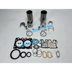 PARA DEUTZ EXCAVATOR DIESEL MOTOR NOVO F2L2011 CILINDRO KIT FORRO OVERHAUL COM ANEL DE PISTÃO FULL GASKET SET ROLAMENTOS.