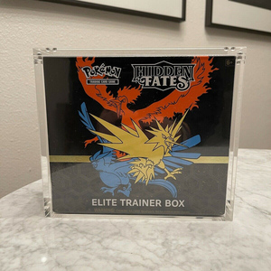 Boîte de Présentation Protectrice en Acrylique Transparent pour <span class=keywords><strong>Pokémon</strong></span> Dresseur d'Élite, avec Couvercle Magnétique ou Vis - Product Image 3