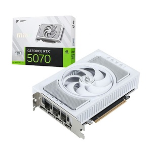 2026 New IGame RTX 5070 Mini W OC 12GB <b>Graphics</b> <b>Card</b> GDDR7 28Gbps 650W 16pin <b>White</b> GPU ARGB Compact ITX Video for Chassis New In - Product Image 3