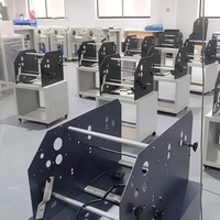 Machine à plier automatique à écran tactile haute vitesse, 5000 feuilles/heure, alimentation par aspiration pour papier A3/A4 et carton