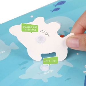 Juguete Educativo Silencioso con Temática de Granja y Dinosaurios, Ideal para Niños, Libro de Actividades Montessori DIY - Product Image 4