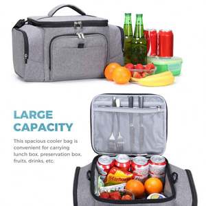 Bolsa Térmica Personalizada de Fábrica, Bolsa de Picnic Impermeable de Gran Capacidad para Almuerzo al Aire Libre - Product Image 3