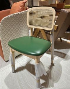 Foshan Made Dining <strong>Chair</strong> Light Luxury Hotel B&amp;B Restaurant Furniture and Rattan Back <strong>Chair</strong> - Product Image 6