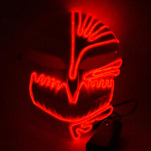 <span class=keywords><strong>Masque</strong></span> d'halloween coloré LED brillant de haute qualité en Stock pour la fête, <span class=keywords><strong>masque</strong></span> de Cosplay de bande dessinée kuosaki <span class=keywords><strong>Ichigo</strong></span> - Product Image 2