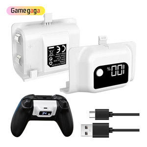 X YZC-2036 Rechargeable Battery Pack for Xbox One S/X/Elite <b>Controller</b> LED Digital Display Type-C Charging Gamepad Replacement - Product Image 4