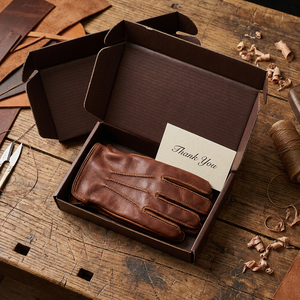 Boîte cadeau en carton kraft brun personnalisable, avec logo personnalisé, impression couleur écologique de luxe, forme personnalisable, vente en gros - Product Image 5